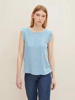 Блуза Tom Tailor 1032229 S (102854S) Голубой