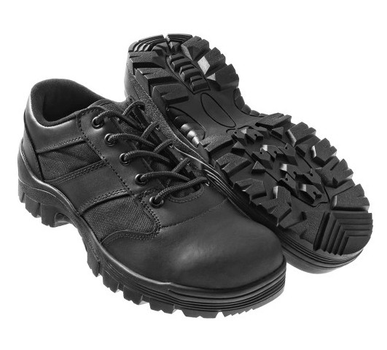 Ботинки мужские Mil-Tec 41 размер с амортизацией и усиленным носком зимние для правоохранительных органов Черный