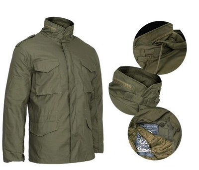 Військова куртка-парка BRANDIT 2in1 4XL Олива (Alop)