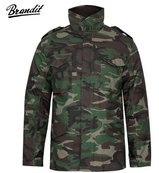 Військова куртка-парка BRANDIT 2in1 2XL Woodland (Alop)