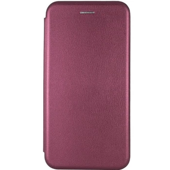 Кожаный чехол-книжка для Samsung Galaxy A34 5G (Бордовый)
