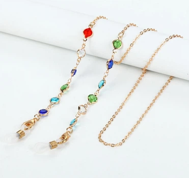 Ланцюжок для окулярів Colorful stones 10270 75 см