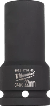 Головка Milwaukee ShW 3/4" удлиненная 22 мм (4932471645)