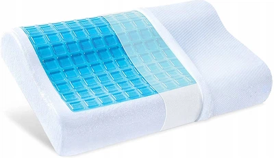 Ортопедична подушка Herz Medical Cooling Gel, біла 49х36х11 см (5903919674971_N)
