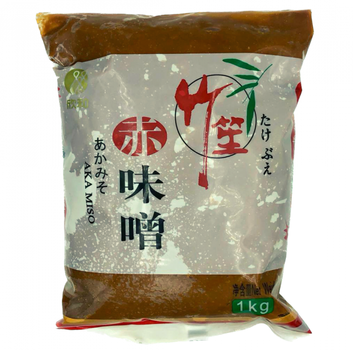 Соевая паста мисо темная Aka Miso, Китай, 1 кг.