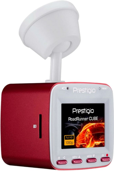 Відеореєстратор Prestigio RoadRunner Cube 530 Red-White (PCDVRR530WRW)