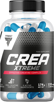 Kompleks kreatynowy Trec Nutrition Crea Xtreme 120 kapsułek (5902114018306)