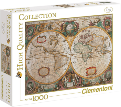 Puzzle Clementoni Stara mapa 3000 elementów (PCL-33531)