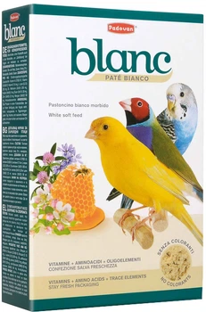 Корм Padovan Blanc Patee Для зерноїдних птахів 300 г