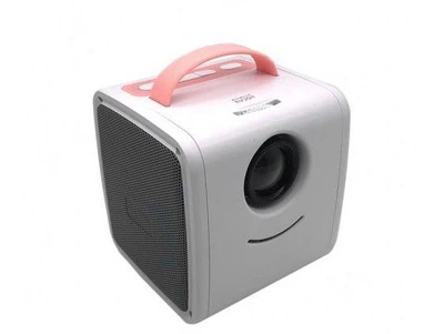 Детский мини проектор Yoga Q2 Kids Story Projector Бело-Розовый