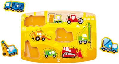 Пазл Hape Будівельна техніка (E1407)