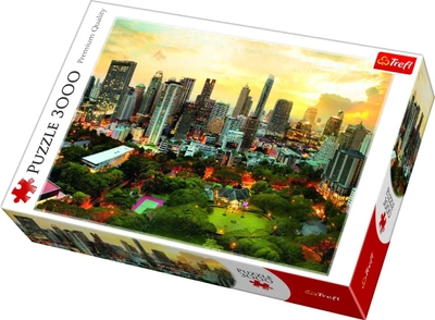Puzzle Trefl Zachód słońca w Bangkoku, 3000 elementów (33060)