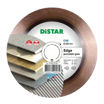 Алмазный диск Distar 1A1R Edge (250 х 1.4 мм, 25.4 мм) отрезной круг 11120421019 (10237)