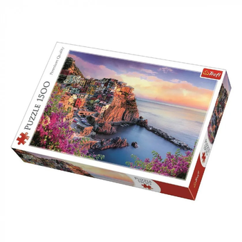 Puzzle Trefl Widok na miasto Manarola 1500 elementów (26137)