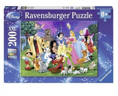 Puzzle Ravensburger Ulubione postacie Disneya 200 elementów (12698)