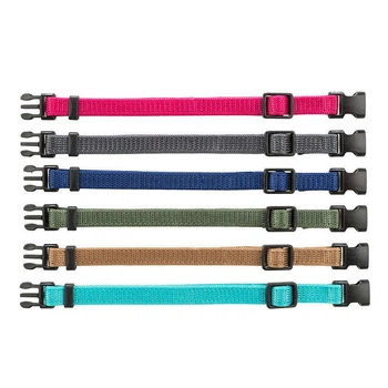 Нашийники для цуценят в наборі 6 штук Trixie Junior Set of Puppy Collars M-L (комплект 1) (4011905155562)