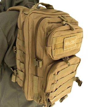 Тактичний рюкзак Mil-Tec 40л койот. 48