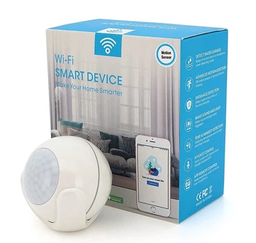 Автономный Wi-Fi датчик движения TUYA Dмotion WIFI01 питание СR123