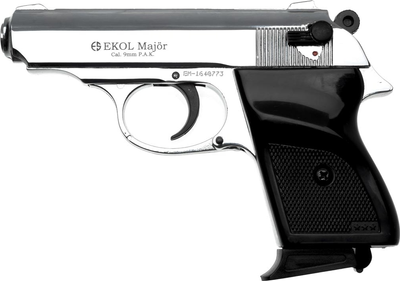 Шумовий пістолет Ekol Voltran Major Chrome (Z21.2.013)