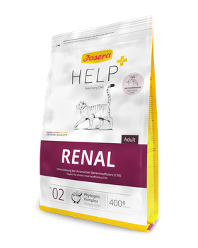 Сухий корм Josera Help Renal Cat Підтримка при хронічній хворобі нирок (ХХН) 0.4 кг