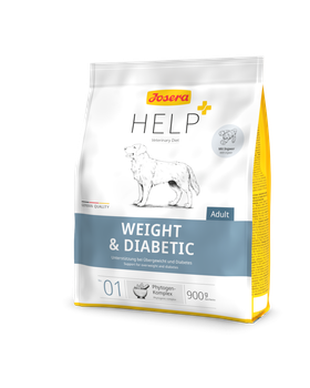 Сухой корм Josera Help Weight & Diabetic Dog Поддержка при ожирении и диабете 0.9 кг