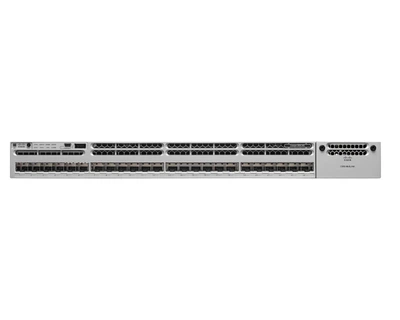 WS-C3850-24S-E - Stackable 24 SFP Ethernet порти, з 350WAC power supply, 1 RU, IP Services, Cisco Catalyst 3850 Комутатор Refurbished