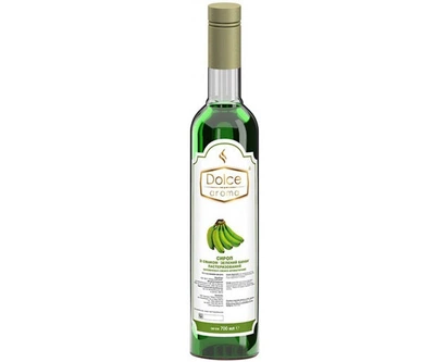 Сироп Dolce Aroma Зеленый банан 700 мл