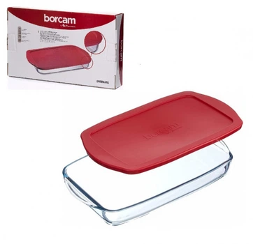 Форма для выпечки с крышкой Pasabahce Borcam PS-59006-1 34х19 см