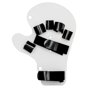 Бандаж фиксатор после инсульта для руки Lesko BS-23 Правая тренажер выпрямитель пальцев против спастичности (OR.M_10972-58114)
