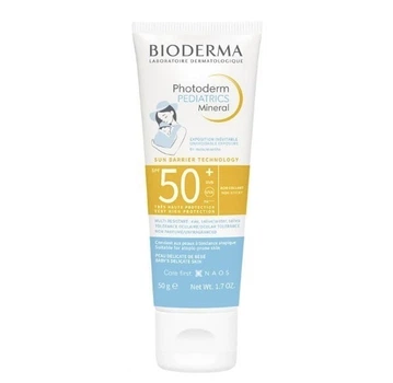 Сонцезахисний крем для немовлят Bioderma Photoderm Pediatrics Mineral SPF50+ 50 мл.
