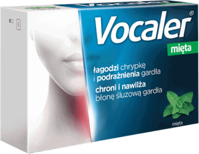 Aflofarm Vocaler 12 tab Mint (5906071006093)