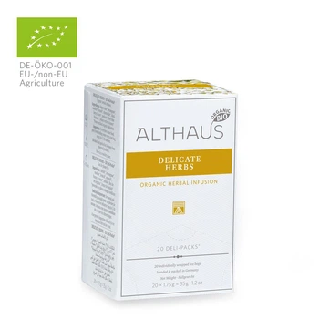 Чай Althaus Deli Packs BIO Delicate Herbs / Травяной 20*1,75 г.