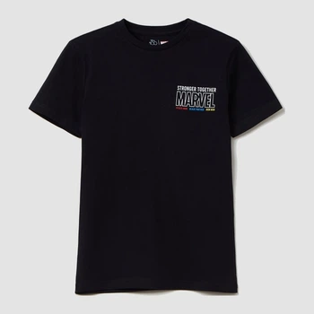 Подростковая футболка для мальчика OVS 1794659 152 см Black (8057274981841)