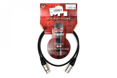 Кабель мікрофонний KLOTZ M1 PRIME MICROPHONE CABLE 1 M (228266)