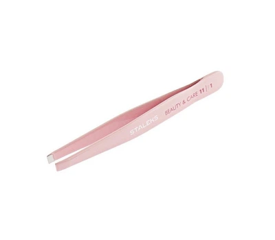 Пинцет для бровей Staleks BEAUTY & CARE 11 TYPE 1 (широкие прямые кромки) TBC-11/1