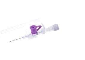 Канюля внутрішньовенна з ін`єкційним клапаном Medicare 26 G (тип Венфлон,фіолетовий) 50 шт