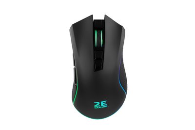 Миша ігрова 2E Gaming MG340 WL, RGB USB Black
