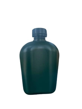 Фляга військова пластикова Extra 20 х 14 х 9 см Зелена 003