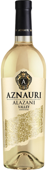 Вино Aznauri Алазанська долина біле напівсолодке 0.75 л 9-13% (4820189290223)