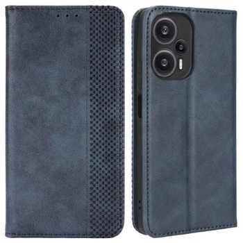 Чохол-книжка Deexe Retro Style для Xiaomi Poco F5 / Redmi Note 12 Turbo - Blue