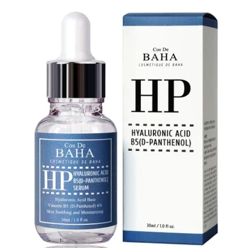 Зволожуюча сироватка з гіалуроновою кислотою та пантенолом Cos De Baha Hyaluronic Acid + 4% Vitamin B5 Serum HP 30 ml (879087654131КР)