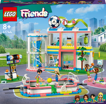 Конструктор LEGO Friends Спорткомплекс 832 детали (41744)