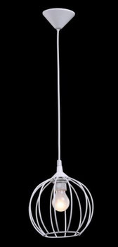 Люстра Lamperia IRON bollus WHITE, 1xE27 (2230896630014) на кухню, для спальни, для гостиной