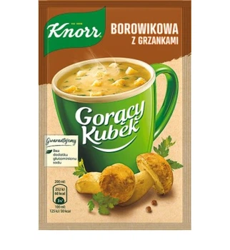 Суп швидкого приготування Knorr Боровик з Грінками 15 г. (8712100868054)