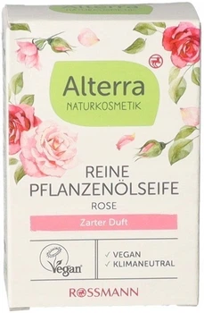 Мыло для рук и тела с экстрактом цветков розы ALTERRA rose 100г