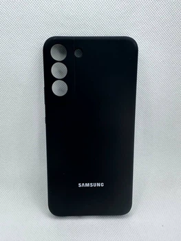 Чохол Silicone Cover Full для Samsung Galaxy S22 Plus Чорний