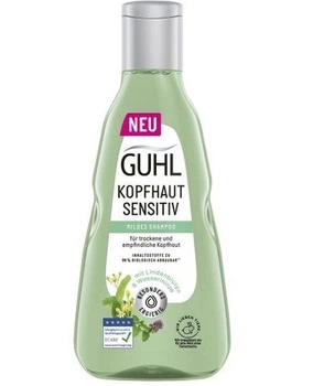 Мягкий шампунь для сухой и чувствительной кожи головы Guhl Kopfhaut Sensitiv 250 мл