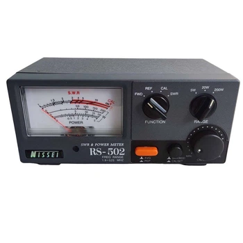 Вольтметр SWR WattMeter NISSEI RS-502 вимірювання потужності в діапазоні частот від 125 до 525 МГц вимірювання від 5 до 200 Вт.