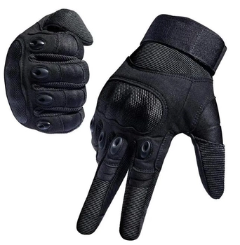 Перчатки защитные на липучке FQ20T001 Черный M (Kali)
