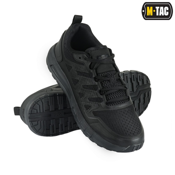 Чоловічі тактичні літні кросівки M-Tac розмір 42 (27 см) Чорний (Summer Sport Black)
